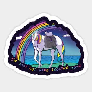 Cute Unicorn Sticker